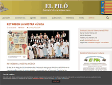 Tablet Screenshot of elpilo.com